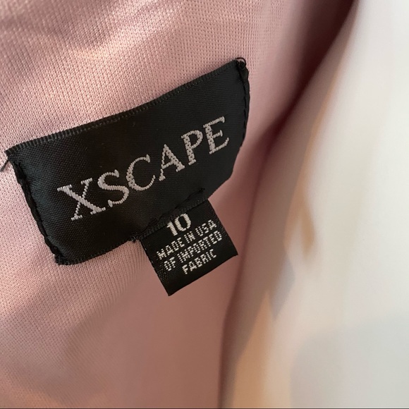 XSCAPE LADIES JEWELED FLOOR LENGTH GOWN SIZE 10 - Picture 8 of 10